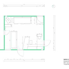 Mi proyecto del curso: Introducción al dibujo arquitectónico en AutoCAD Ein Projekt aus dem Bereich Architektur, Innenarchitektur, Innendesign, Landschaftsbau, Architektonische Illustration und ArchVIZ von Valentina Oliva Morales - 09.11.2023
