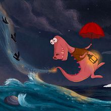My project for course: Children’s Illustration with Procreate: Paint Magical Scenes. Digital Illustration, Children's Illustration, Digital Painting, and Picturebook project by Christel van der Loo - 11.09.2023