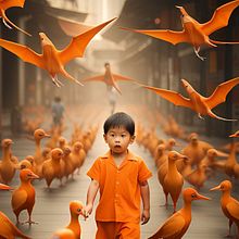 Mamaaaa, he followed me here, can we keep him? Exploring AI in a series of surreal images, created to explore a new medium that, like it or not, we have to deal with.. Projekt z dziedziny Sztuczna Inteligencja użytkownika Gianluca Manna - 09.11.2023