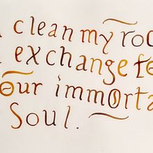 My project for course: Introduction to Foundational Calligraphy. Un proyecto de Caligrafía de Alice Dyachkova - 09.11.2023