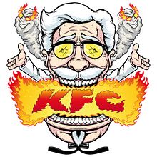 Ilustraciones "Los Malditos" para KFC España. Un proyecto de Ilustración vectorial, Ilustración tradicional y Diseño gráfico de Marcos Cabrera - 24.10.2023