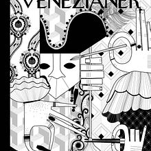 The Venezianer . % Anna Zaccaria tarafından hazırlanan Geleneksel illüstras, Ve on projesi - 02.01.2023