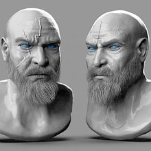 Mi proyecto del curso: Retrato 3D realista con ZBrush y KeyShot. Un proyecto de 3D, Modelado 3D y Diseño de personajes 3D de Salvador Nicolás - 10.11.2023