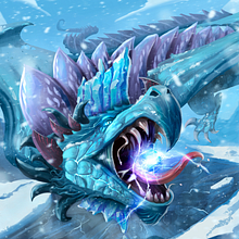 Iced Dragon Illustration. Projekt z dziedziny Ilustracja cyfrowa i Concept art użytkownika Patricia Guerrero - 29.05.2023