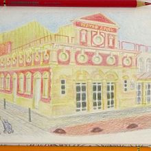 Mi proyecto del curso: Sketchbook ilustrado con lápices de colores. Un projet de Illustration traditionnelle, Beaux Arts, Esquisse , Dessin au cra, on, Dessin, Dessin artistique , et Carnet de croquis de artistense - 10.11.2023