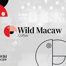 Branding - Wild Macaw - Coffee. Projekt z dziedziny Design, Br, ing i ident, fikacja wizualna, Projektowanie graficzne, Projektowanie logot i pów użytkownika Pedro Henrique Souto de Oliveira - 06.11.2023