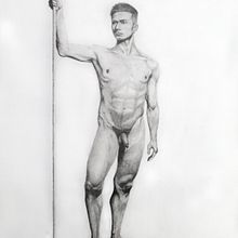 Mi proyecto del curso: Dibujo realista de la figura humana. Traditional illustration, Fine Arts, Sketching, Pencil Drawing, Drawing, Realistic Drawing, and Figure Drawing project by Ivan Ramírez - 11.10.2023