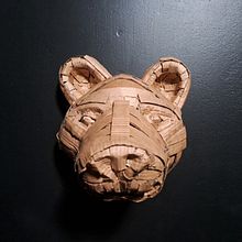 Mi proyecto del curso: Esculturas de cartón para principiantes. Character Design, Arts, Crafts, Fine Arts, and Sculpture project by Ernesto Avilés Madrigal - 11.11.2023
