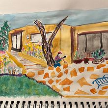 My project for course: Sketchbook Exercises for Artistic Growth. Traditional illustration, Fine Arts, Sketching, Drawing, and Sketchbook project by nino333 - 11.11.2023
