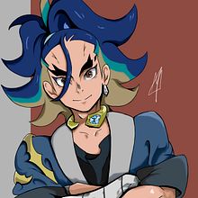 Adaman. Traditional illustration, Character Design, and Game Design project by Marcos Antonio - 02.16.2022