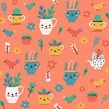 My project for course: Art Licensing 101: Build Your Illustration Career. Projekt z dziedziny Trad, c, jna ilustracja, Zarządzanie projektowaniem, Marketing, Pattern design i Zarządzanie portfolio użytkownika Olga Kharytonchik - 11.11.2023