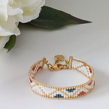 My project for course: Beaded Jewelry Design: Weave Elegant Patterns. Accessor, Design, Arts, Crafts, Jewelr, Design, and Fiber Arts project by Julija Kozlova - 11.12.2023