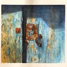 Mon projet du cours : Masterclass de textures à l'aquarelle. Fine Arts, Painting, and Watercolor Painting project by celine.sellier - 11.12.2023
