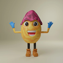 My project for course: 3D Character Creation in Blender. 3D, Design de personagens, Modelagem 3D, Design de personagens 3D, e 3D Design projeto de Rajeev Choudhary - 13.11.2023