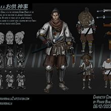 My project for course: Concept Art: Character Design & Worldbuilding. Traditional illustration, Character Design, Digital Illustration, Concept Art, Digital Drawing, and Digital Painting project by pravirbhalla - 12.05.2023
