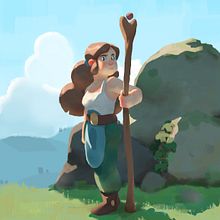 My project for course: Lighting Principles for Digital Painting Ein Projekt aus dem Bereich Traditionelle Illustration, Digitale Illustration und Digitale Malerei von maloudidikremer - 13.11.2023