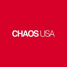 Chaos Usa · Web design. Un projet de Publicité, Design , UX / UI, Br, ing et identité, Direction artistique, Design graphique, Conception de produits , et Webdesign de Jesús Gil Romero - 13.11.2023