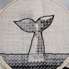 Mi prointroducción al bordado en blackwork. Textile Design project by Ines Villeneuve - 11.13.2023