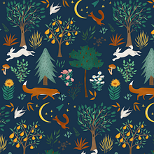 Mon projet du cours : Illustration numérique de motifs inspirés de la faune et la flore. Traditional illustration, Pattern Design, Drawing, Digital Illustration, and Botanical Illustration project by Axelle AVON POIX - 11.02.2023