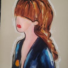 Mon projet du cours : Illustration au pastel et aux crayons de couleur. Een project van Traditionele illustratie,  Beeldende kunst, Tekening met potlood,  Tekening,  Portrettekening, Realistische tekening y  Artistieke tekening van Patricia Miffre - 14.11.2023