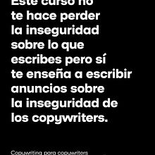 Mi proyecto del curso: Copywriting para copywriters. Projekt z dziedziny  Reklama, Cop, writing, Stor, telling i Komunikacja użytkownika Theo Guevara Wells - 14.11.2023