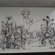 Mi proyecto del curso: Diario de dibujo: crea personajes fantásticos. Un progetto di Character design, Bozzetti, Disegno a matita, Disegno e Sketchbook di Carlos Adrián De La Paz Almaraz - 14.11.2023