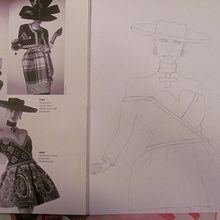 Mon projet du cours : Illustrations de mode avec des techniques mixtes Ein Projekt aus dem Bereich Traditionelle Illustration, Collage, Modedesign und Mode-Illustration von gigilarose - 15.11.2023