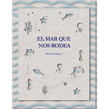Ejercicio de rediseño de la portada del libro "El mar que nos rodea". Design, Design editorial, e Design gráfico projeto de Laura García - 16.11.2023