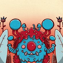 Mi proyecto del curso: Técnicas y estilos de ilustración con Procreate. Ilustração tradicional, Ilustração digital, e Desenho digital projeto de alvarocollar - 17.11.2023