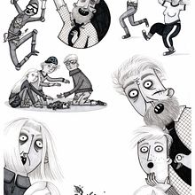 Kinderbuchillustration I "Lilo & Moder", Dragonfly 2021. Un proyecto de Literatura infantil						 de Sabine Mielke - 17.11.2023