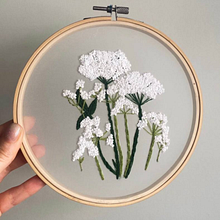 Botanical Embroidery . Embroider, and Textile Design project by Iryna Adamova - 11.17.2023