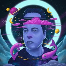 Mi proyecto del curso: Retratos de fantasía en Procreate. Projekt z dziedziny Ilustracja c, frowa, Malarstwo c i frowe użytkownika Diego Sanchez - 17.11.2023