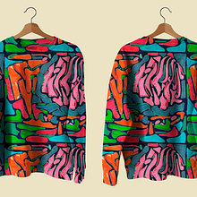 Proyecto Final: Diseño de estampados textil Abstracto. Un proyecto de Ilustración tradicional, Diseño de complementos, Diseño de vestuario, Pattern Design, Diseño de moda, Estampación y Estampación textil de Luz Torrez - 19.11.2023