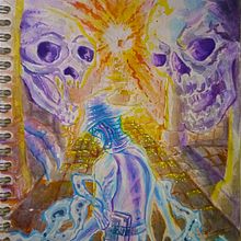 Mi proyecto del curso: Técnicas de acuarela para portadas de cómic. Character Design, Comic, Drawing, Watercolor Painting, and Traditional illustration project by Ruben Acero Perez - 12.02.2023