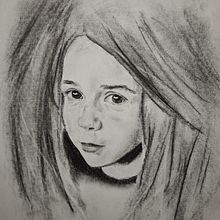 My project for course: Artistic Charcoal Portraiture: Creating Atmosphere. Traditional illustration, Fine Arts, Drawing, Portrait Drawing, Realistic Drawing, and Artistic Drawing project by Amber B - 11.10.2023