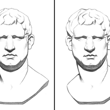 ID- Dibujos Bargue. Drawing, Portrait Drawing, Realistic Drawing, Artistic Drawing, Digital Drawing, Figure Drawing, Digital Illustration, and Fine Arts project by Stephanie W - 11.19.2023