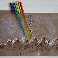 T.E.G- Tècnica mixta tinta i pastels Ein Projekt aus dem Bereich Artistische Zeichnung von lusimarin - 19.11.2023