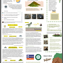 Tempo é Ciência - Vulcão de Nova Iguaçu. Education project by Luciane S - 11.19.2023