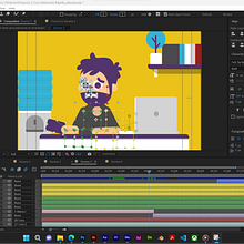 Mi proyecto del curso: Animación exprés para redes sociales con After Effects. Un proyecto de Motion Graphics, Animación, Redes Sociales, Animación de personajes, Animación 2D, Stor, board, YouTube Marketing y Diseño para Redes Sociales de Luis Morcillo Aconcha - 18.11.2023