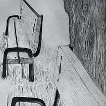 Dibuix artístic - Perspectiva i natura. Desenho a lápis, e Desenho artístico projeto de álex pizarro - 20.11.2023