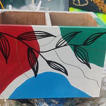 My project for course: Acrylic Painting for Furniture Decoration. Een project van Decoratief schilderen van Stacey Fernandes - 19.11.2023