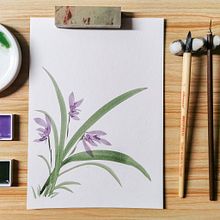 Mein Abschlussprojekt für den Kurs: Einführung in die Sumi-e-Malerei . Un progetto di Illustrazione tradizionale, Belle arti, Pittura, Disegno e Illustrazione con inchiostro di Melanie Volkmann - 20.11.2023
