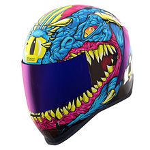 Mips Kryola Kreep - Diseño de casco para Icon Helmets. Un proyecto de Ilustración vectorial, Ilustración digital y Diseño gráfico de Marcos Cabrera - 16.11.2023