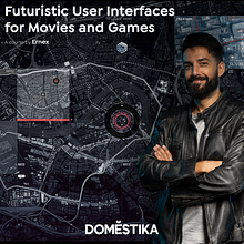 Futuristic User Interfaces for Movies and Games - Final Project. Motion Graphics, Video Games, 3D Animation, and 3D Modeling project by Ernex - 05.03.2023