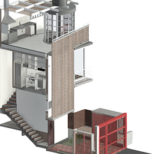 Modelagem 3D e renderização. Architecture, Design, 3D, Interior Architecture, Interior Design, 3D Modeling, 3D Design, and ArchVIZ project by CLAUDIA VASQUES - 11.20.2023