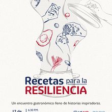 Recetas para la Resiliencia. Un proyecto de Diseño gráfico, Ilustración digital y Estrategia de marca						 de Andrea Rodríguez - 21.11.2023