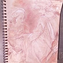 Il mio progetto del corso: Ritratto classico: il metodo rinascimentale. Fine Arts, Sketching, Drawing, Portrait Drawing, Realistic Drawing, and Artistic Drawing project by Riccardo Granata - 11.22.2023