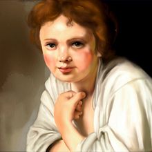 intento de rembrandt . Traditional illustration, Digital Illustration, and Design project by Renzo Triveño Cáceres - 11.22.2023