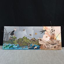 Mi proyecto del curso: Cuaderno creativo: experimenta con collage, estampación y decoupage. Traditional illustration, Collage, Paper Craft, and Sketchbook project by escolamoni - 11.23.2023