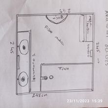 Mi proyecto del curso: Diseño de interiores de principio a fin es un baño muy amplio solo para el jacuzzi y lava manos, espejos... . Interior Architecture project by jose javier pinilla - 11.21.2023
